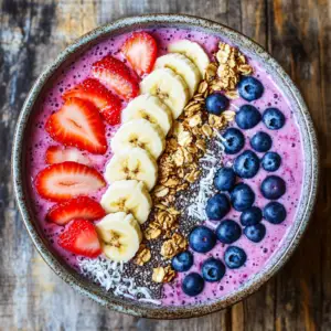 Red White and Blue Berrylicious Smoothie Bowl