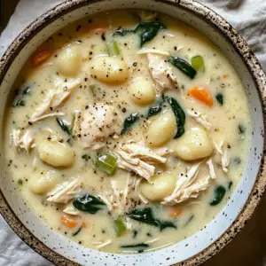 Classic Chicken Gnocchi soup