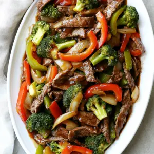 Classic bbq Beef and Vegetable Stir Fry