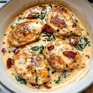 Creamy Tuscan chicken
