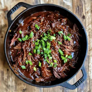 Dutch Oven Korean BBQ beef