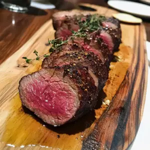 Spicy Cajun Rubbed bbq Beef Tenderloin