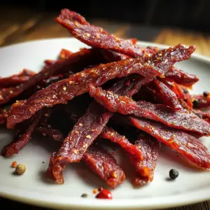 Spicy Honey BBQ Beef jerky