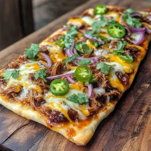 bbq Pork Flatbread
