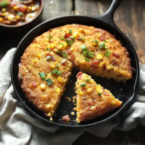 Bacon and Green Onion cornbread
