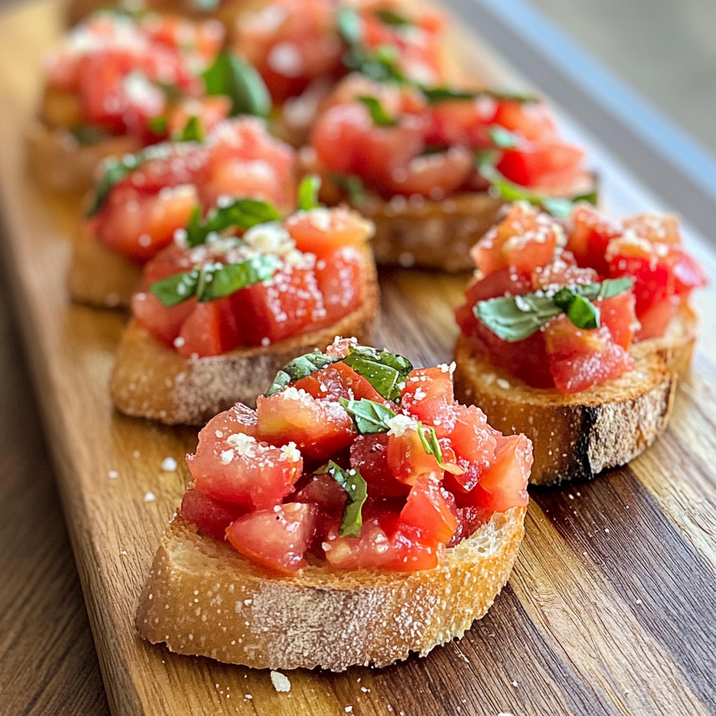 Campari Tomato Bruschetta A Burst Of Summer In Every Bite Campari Tomato Bruschetta