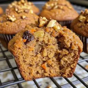 Carrot Spice Flaxmeal muffins