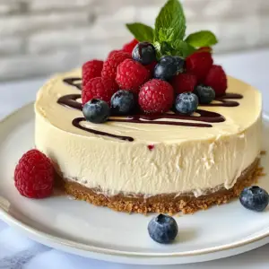 Classic No-Bake Keto Cheesecake