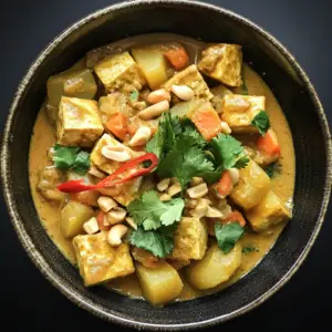 Creamy Vegan Massaman curry