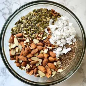 bowl filled with dry ingredients