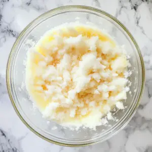 clean glass bowl filled with freshly gathered, fluffy white snow