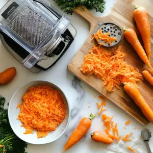freshly washed and peeled carrots