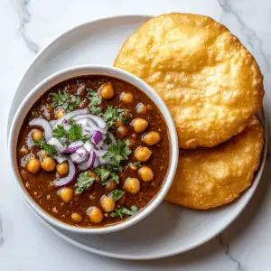 Amritsari Chhole with bhature