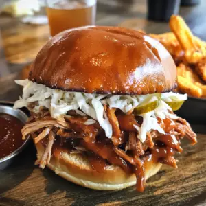 Classic Southern Pulled Pork sandwiches
