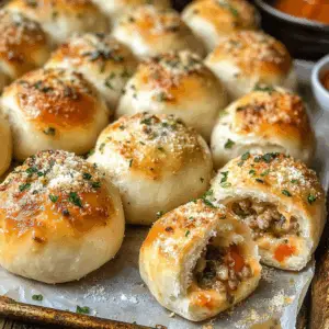 Gooey Stuffed Bread rolls