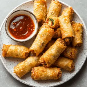Mini Firecracker Poppers with BBQ sauce
