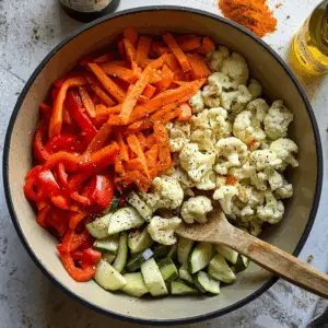Prep the veggies