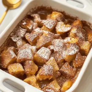 Simple Overnight French Toast bake