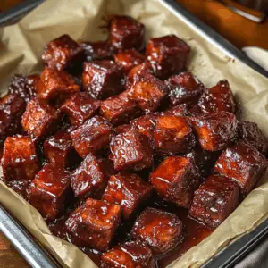 Sweet Heat Smoked Chuck Burnt ends