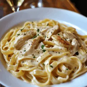 White Wine and Parmesan alfredo