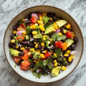 Zesty Chipotle Corn and Black Bean salad