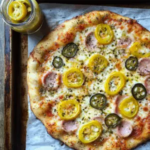 Zesty Italian Pickled Banana peppers