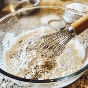 mixture of dry ingredients