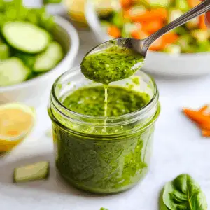 Basil Pesto vinaigrette