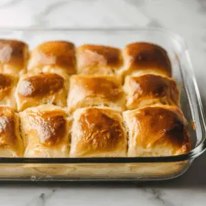 Big Fluffy School Rolls with lard