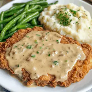 Chicken Fried Steak with Spicy Jalapeño gravy