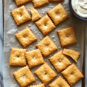 Gluten-Free Cheddar Cheese crackers