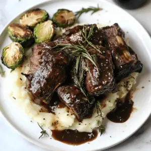 Guinness Stout Braised Beef Short ribs