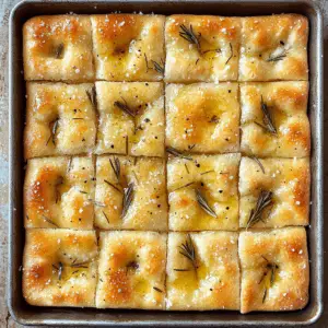 Instant Yeast Focaccia With Olive Oil