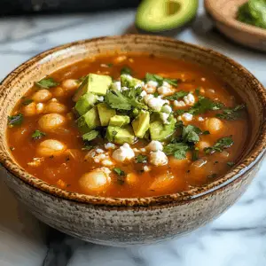 Sopita de Conchas with Tomato broth