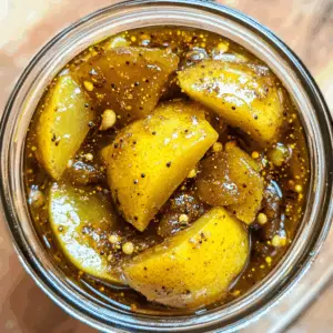 Zesty Indian-Style Lemon pickles