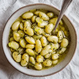 Buttery Lima Beans with herbs