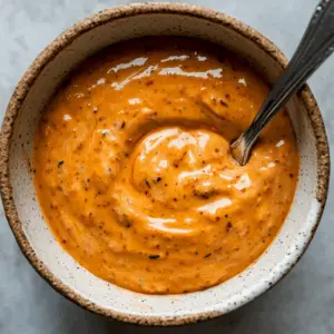 Chipotle Sauce with Garlic and Sour cream