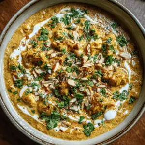 Creamy Korma Curry with Yogurt, Nuts & Warm spices