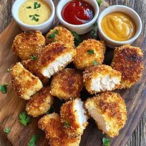 Crispy Homemade Chicken nuggets