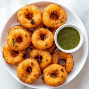 Crispy Medu Vada with Fluffy centers