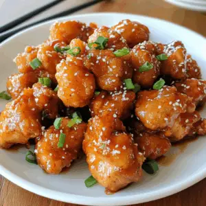 Crispy Orange Chicken in a Sweet and Zesty sauce