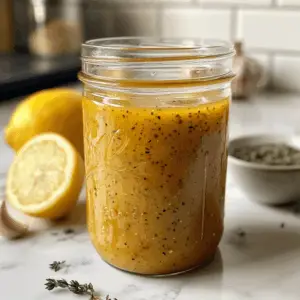 Greek Dressing with Red Wine Vinegar and dijon