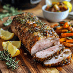 Herb Crusted Pork Loin