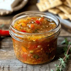 Homemade Pepper jelly