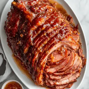 Honey-Brown Sugar Mustard glaze