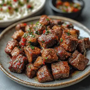 Pan Fried Beef Bites