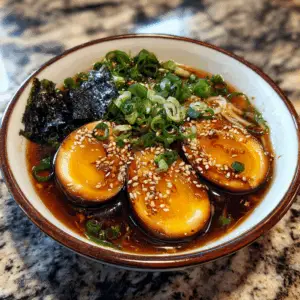Shoyu Ramen Eggs with Umami boost