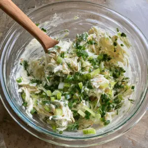 creamy crab salad base