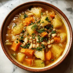 Classic Stone Soup with Root vegetables