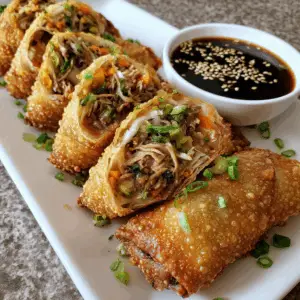 Dim Sum Egg Rolls with Five Spice duck
